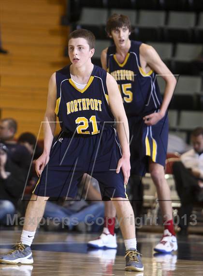 Thumbnail 1 in New Rochelle vs. Northport (NYSPHSAA Class AA Semifinal) photogallery.