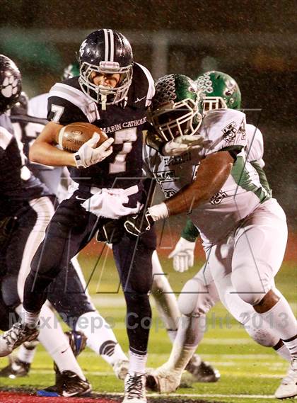 Thumbnail 1 in Marin Catholic vs. El Cerrito (CIF NCS D3 Final) photogallery.