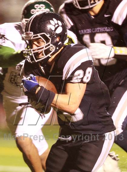 Thumbnail 1 in Marin Catholic vs. El Cerrito (CIF NCS D3 Final) photogallery.
