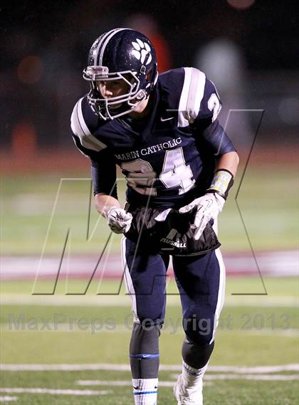 Thumbnail 2 in Marin Catholic vs. El Cerrito (CIF NCS D3 Final) photogallery.