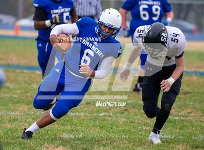 Thumbnail 3 in Carbondale @ Cahokia (IHSA 5A Second Round Playoff) photogallery.