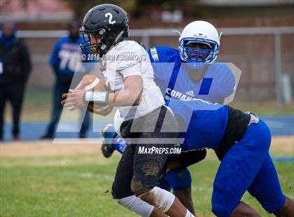Thumbnail 2 in Carbondale @ Cahokia (IHSA 5A Second Round Playoff) photogallery.