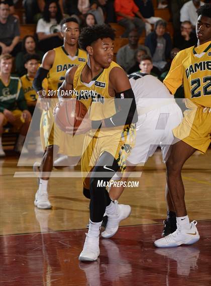Thumbnail 1 in Sierra Canyon vs. Damien (La Canada Holiday Tournament) photogallery.