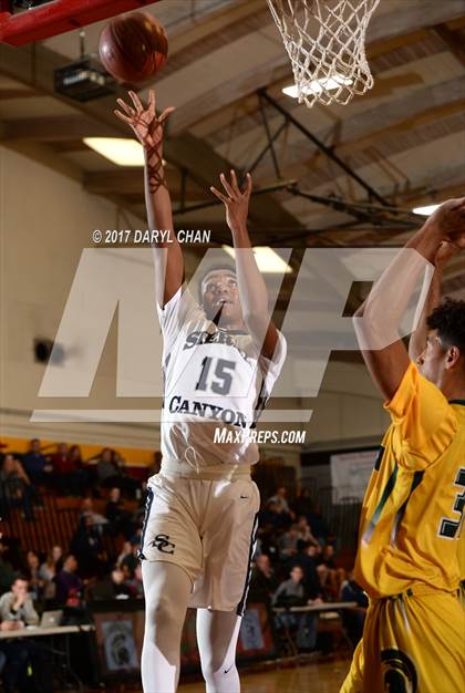 Thumbnail 1 in Sierra Canyon vs. Damien (La Canada Holiday Tournament) photogallery.