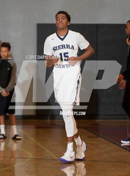 Thumbnail 1 in Sierra Canyon vs. Damien (La Canada Holiday Tournament) photogallery.