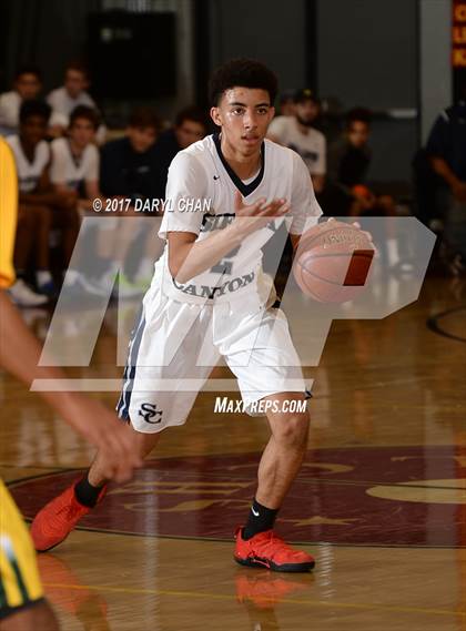 Thumbnail 2 in Sierra Canyon vs. Damien (La Canada Holiday Tournament) photogallery.