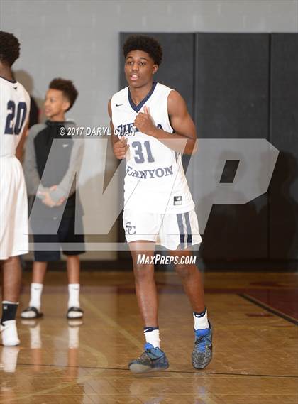 Thumbnail 3 in Sierra Canyon vs. Damien (La Canada Holiday Tournament) photogallery.