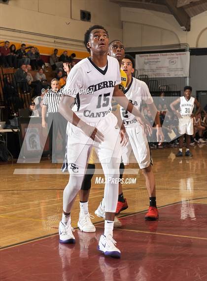 Thumbnail 1 in Sierra Canyon vs. Damien (La Canada Holiday Tournament) photogallery.