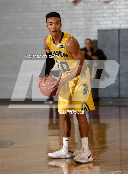 Thumbnail 1 in Sierra Canyon vs. Damien (La Canada Holiday Tournament) photogallery.