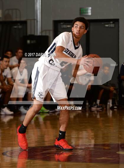 Thumbnail 3 in Sierra Canyon vs. Damien (La Canada Holiday Tournament) photogallery.
