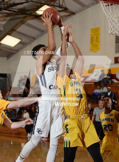 Thumbnail 2 in Sierra Canyon vs. Damien (La Canada Holiday Tournament) photogallery.