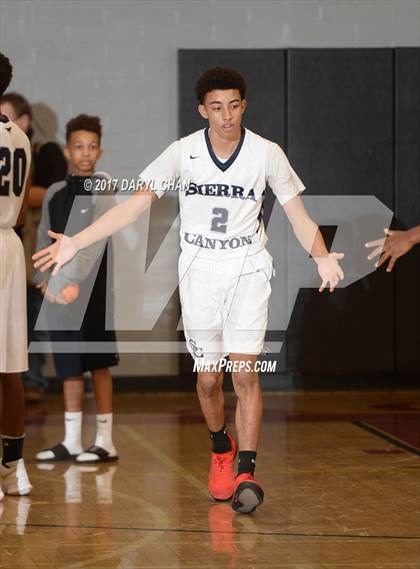 Thumbnail 3 in Sierra Canyon vs. Damien (La Canada Holiday Tournament) photogallery.