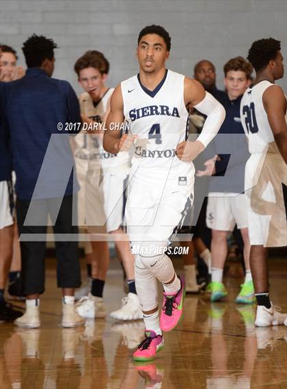 Thumbnail 1 in Sierra Canyon vs. Damien (La Canada Holiday Tournament) photogallery.