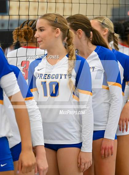 Thumbnail 3 in West Point vs. Prescott (Wolves Classic Volleyball Tournament) photogallery.