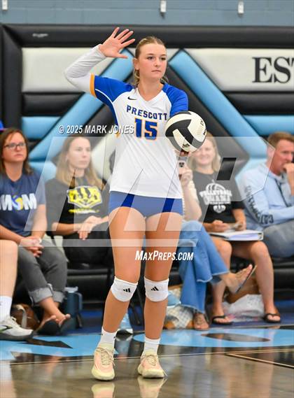 Thumbnail 2 in West Point vs. Prescott (Wolves Classic Volleyball Tournament) photogallery.