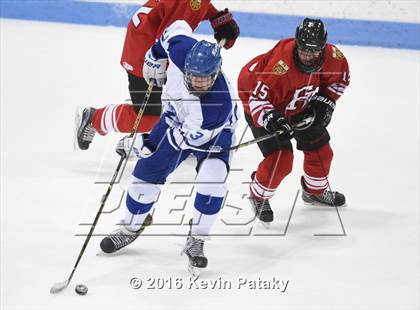 Thumbnail 2 in Fairfield Prep vs. Darien (CIAC D1 Final) photogallery.