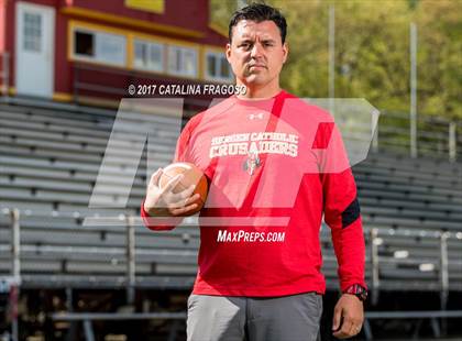 Thumbnail 1 in Bergen Catholic (Preseason Early Contenders  Photo Shoot)  photogallery.