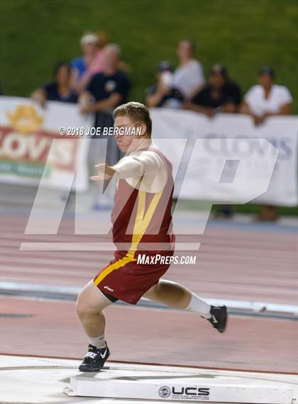 Thumbnail 3 in CIF State Track and Field Championships (Boys Shot Put Finals) photogallery.