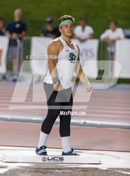 Thumbnail 2 in CIF State Track and Field Championships (Boys Shot Put Finals) photogallery.