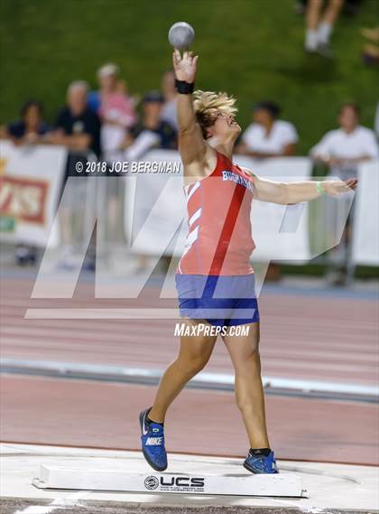 Thumbnail 2 in CIF State Track and Field Championships (Boys Shot Put Finals) photogallery.