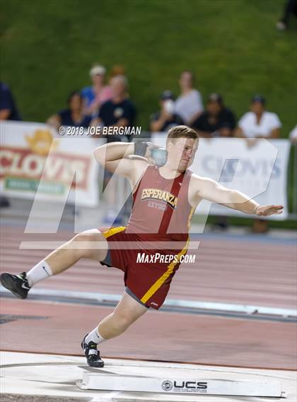Thumbnail 2 in CIF State Track and Field Championships (Boys Shot Put Finals) photogallery.