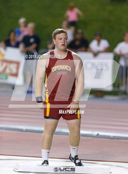 Thumbnail 2 in CIF State Track and Field Championships (Boys Shot Put Finals) photogallery.