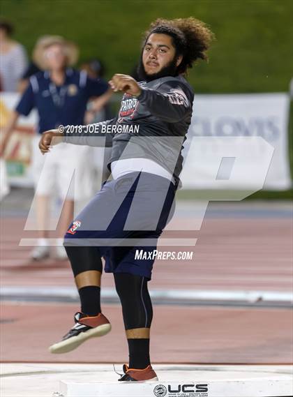 Thumbnail 2 in CIF State Track and Field Championships (Boys Shot Put Finals) photogallery.