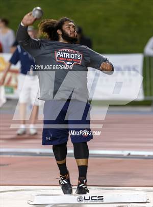 CIF State Track and Field Championships (Boys Shot Put Finals)