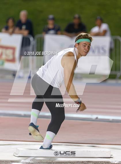 Thumbnail 1 in CIF State Track and Field Championships (Boys Shot Put Finals) photogallery.