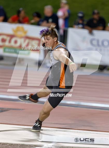 Thumbnail 2 in CIF State Track and Field Championships (Boys Shot Put Finals) photogallery.