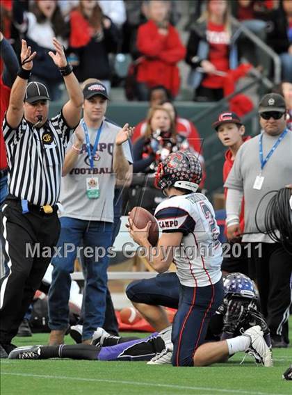 Thumbnail 2 in Campolindo vs. Washington Union (CIF State D3 Final) photogallery.