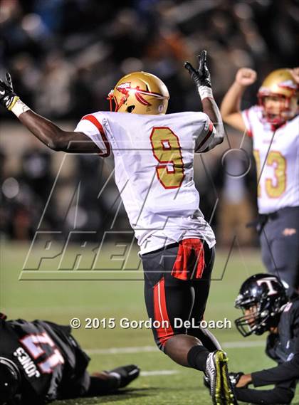 Thumbnail 1 in South Grand Prairie @ Trinity (UIL 6A Bi-District Playoff) photogallery.