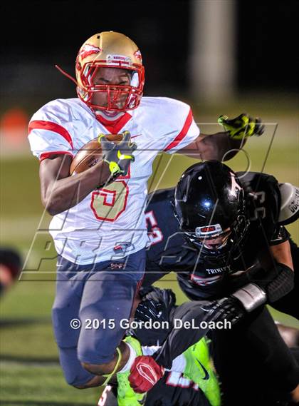 Thumbnail 3 in South Grand Prairie @ Trinity (UIL 6A Bi-District Playoff) photogallery.