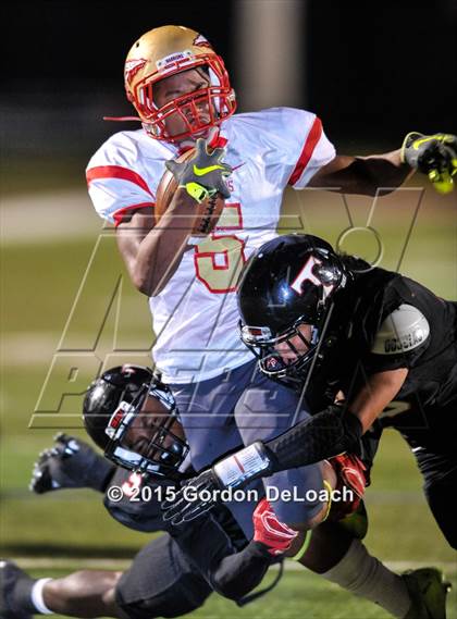 Thumbnail 2 in South Grand Prairie @ Trinity (UIL 6A Bi-District Playoff) photogallery.