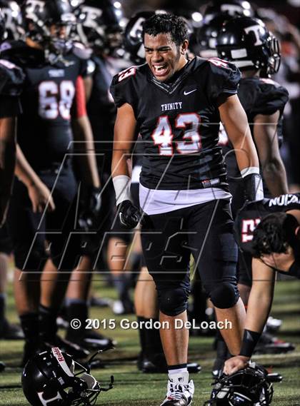 Thumbnail 3 in South Grand Prairie @ Trinity (UIL 6A Bi-District Playoff) photogallery.