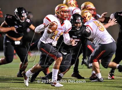 Thumbnail 3 in South Grand Prairie @ Trinity (UIL 6A Bi-District Playoff) photogallery.