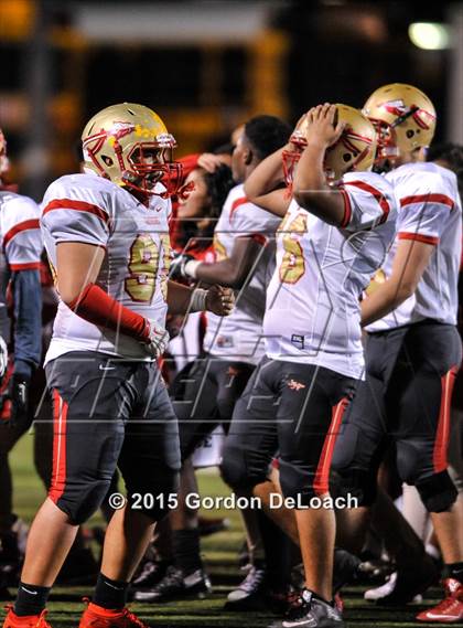 Thumbnail 3 in South Grand Prairie @ Trinity (UIL 6A Bi-District Playoff) photogallery.