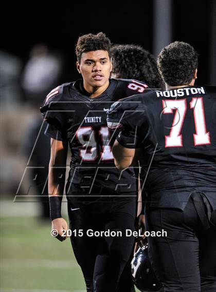 Thumbnail 1 in South Grand Prairie @ Trinity (UIL 6A Bi-District Playoff) photogallery.