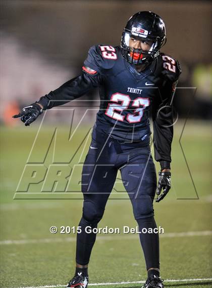 Thumbnail 1 in South Grand Prairie @ Trinity (UIL 6A Bi-District Playoff) photogallery.