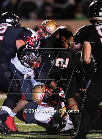 Thumbnail 1 in South Grand Prairie @ Trinity (UIL 6A Bi-District Playoff) photogallery.