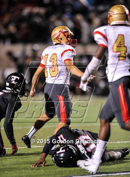 Thumbnail 2 in South Grand Prairie @ Trinity (UIL 6A Bi-District Playoff) photogallery.