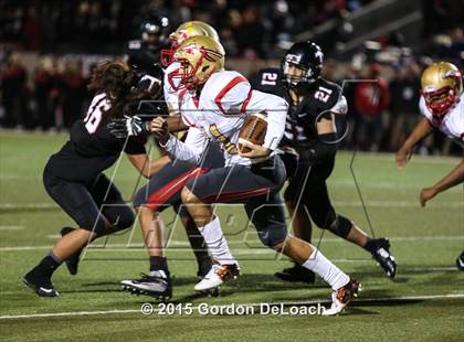 Thumbnail 3 in South Grand Prairie @ Trinity (UIL 6A Bi-District Playoff) photogallery.
