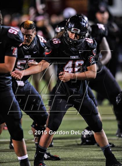 Thumbnail 1 in South Grand Prairie @ Trinity (UIL 6A Bi-District Playoff) photogallery.