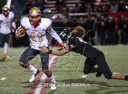 Thumbnail 1 in South Grand Prairie @ Trinity (UIL 6A Bi-District Playoff) photogallery.