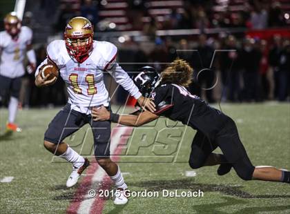 Thumbnail 1 in South Grand Prairie @ Trinity (UIL 6A Bi-District Playoff) photogallery.