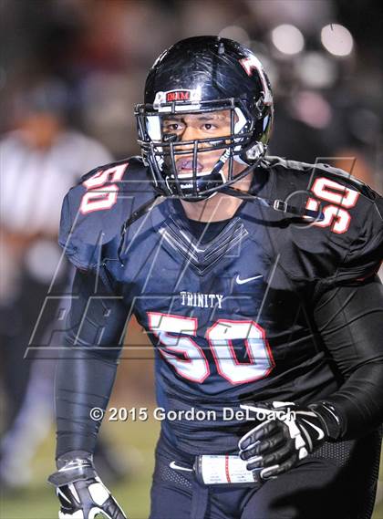 Thumbnail 1 in South Grand Prairie @ Trinity (UIL 6A Bi-District Playoff) photogallery.