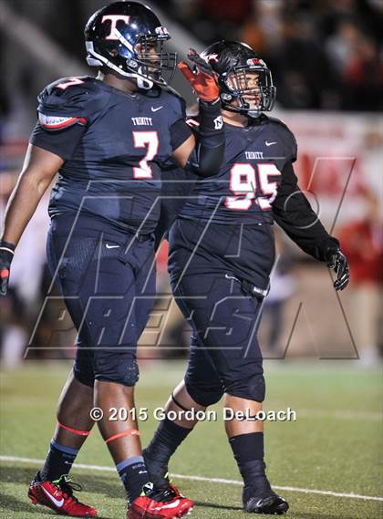 Thumbnail 3 in South Grand Prairie @ Trinity (UIL 6A Bi-District Playoff) photogallery.