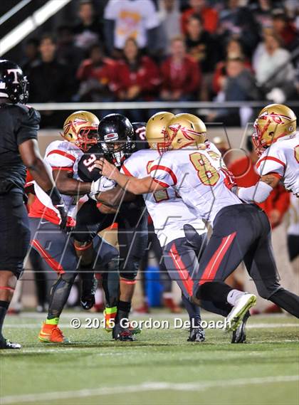 Thumbnail 1 in South Grand Prairie @ Trinity (UIL 6A Bi-District Playoff) photogallery.