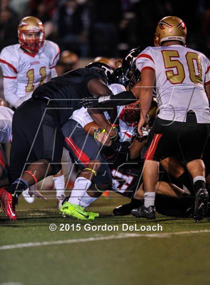 Thumbnail 1 in South Grand Prairie @ Trinity (UIL 6A Bi-District Playoff) photogallery.