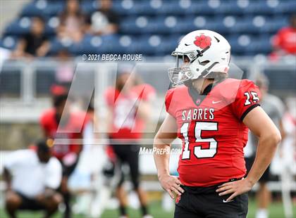 Thumbnail 2 in Charlotte Catholic vs. South Mecklenburg (Charlotte Kickoff Night) photogallery.